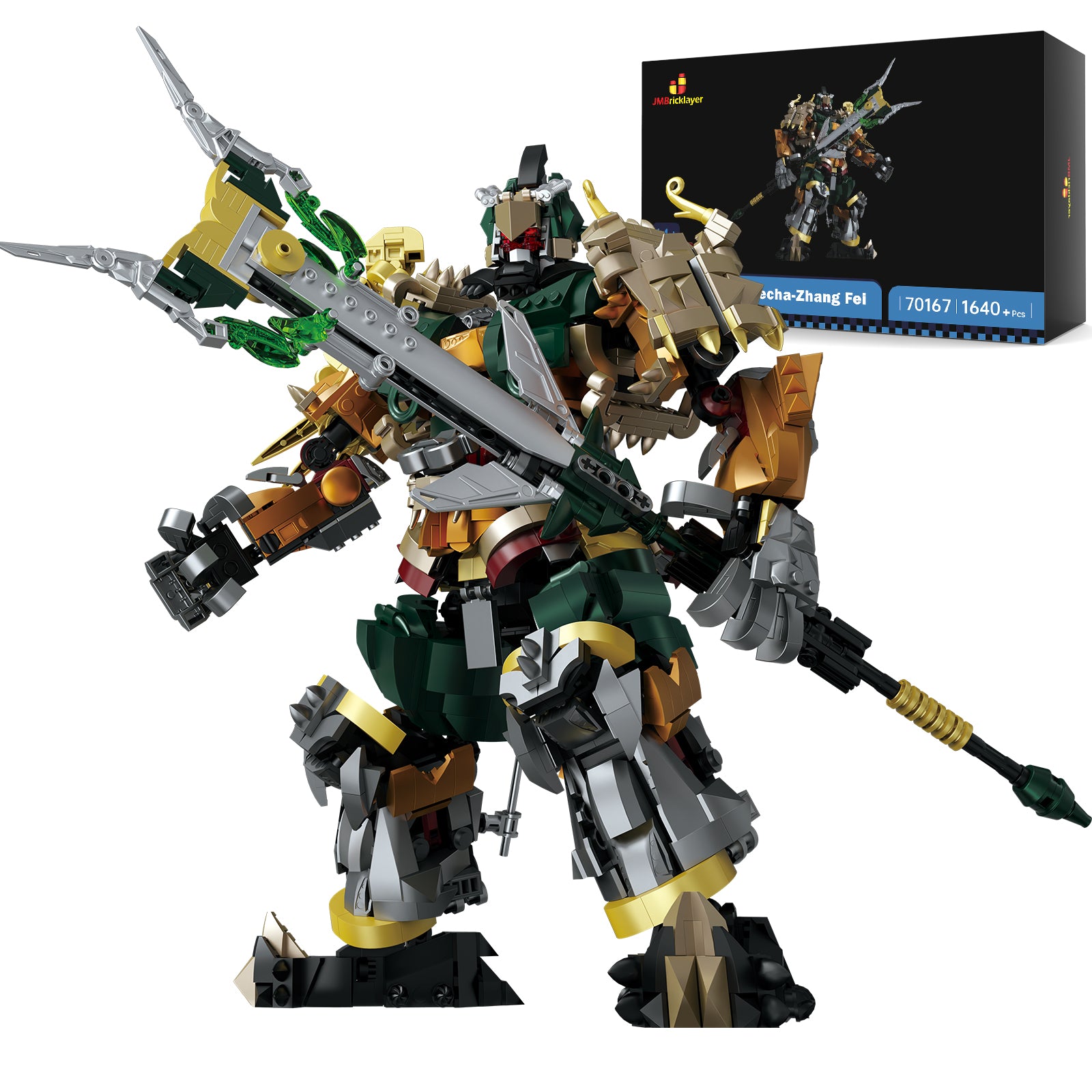 Mecha Robot Building Blocks 70167 Mecha Robot Building Blocks 70167 von JMBricklayer