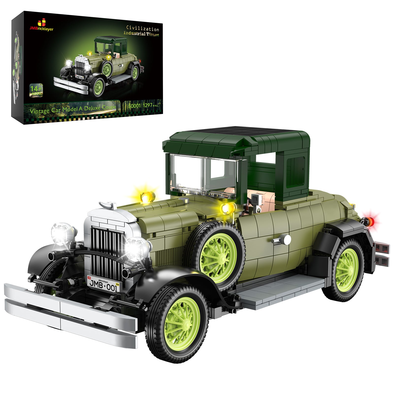 Vintage Car 50001-A Timeless Classic, Perfect for Collectors Vintage Car 50001-A Timeless Classic, Perfect for Collectors von JMBricklayer
