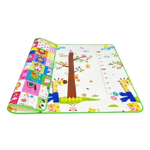 Puzzlematte Krabbel-Spielmatten for Kinder, dick, faltbar, Spielmatte for Kinder, Sicherheitsmatte, Kinderteppich, Spielmatte, Dicke zur Auswahl(Black,180x150x0.5cm) von JMORCO