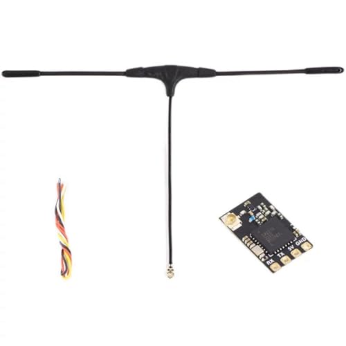 JNJOOD FPV ELRS 915 MHz Nano ExpressLRS-Empfänger mit T-Typ-Antenne, Unterstützt WLAN für RC FPV, das RC-Drohnenteile Durchquert von JNJOOD