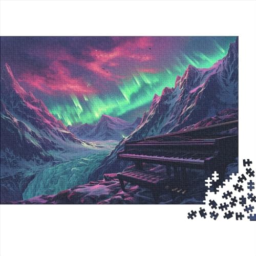 Aurora 1000 Teile Schöne Landschaft Erwachsene Puzzle Home Decor EduKatzeional Game Family Challenging Spiele Geburtstag Stress Relief 300pcs (40x28cm) von JNLWJFFF