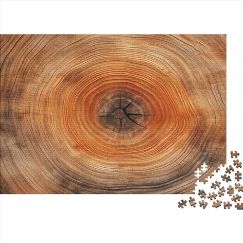 Baum-Muster 1000 Teile Baumstumpf Für Erwachsene Puzzles Wohnkultur Lernspiel Familie Challenging Games Geburtstag Entspannung Und Intelligenz 300pcs (40x28cm) von JNLWJFFF