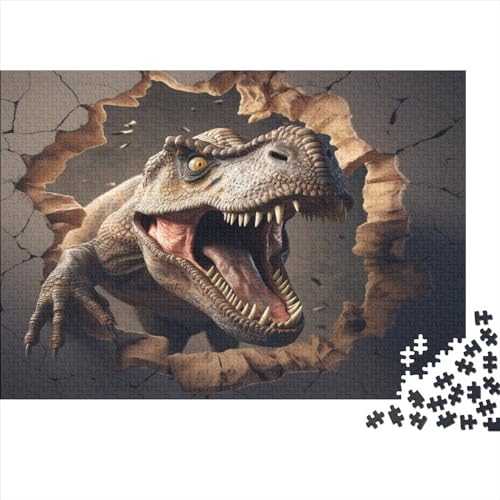 Drachen Puzzle Erwachsene 1000 Teile Krawatter Wohnkultur Lernspiel Familie Challenging Games Geburtstag Entspannung Und Intelligenz 1000pcs (75x50cm) von JNLWJFFF