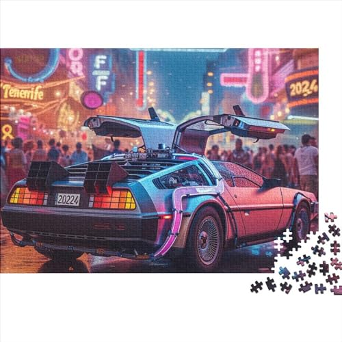 Laufendes Auto Erwachsene Puzzles 1000 Teile Zukünftige Autos Lernspiel Geburtstag Family Challenging Spiele Home Decor Stress Relief Toy 300pcs (40x28cm) von JNLWJFFF