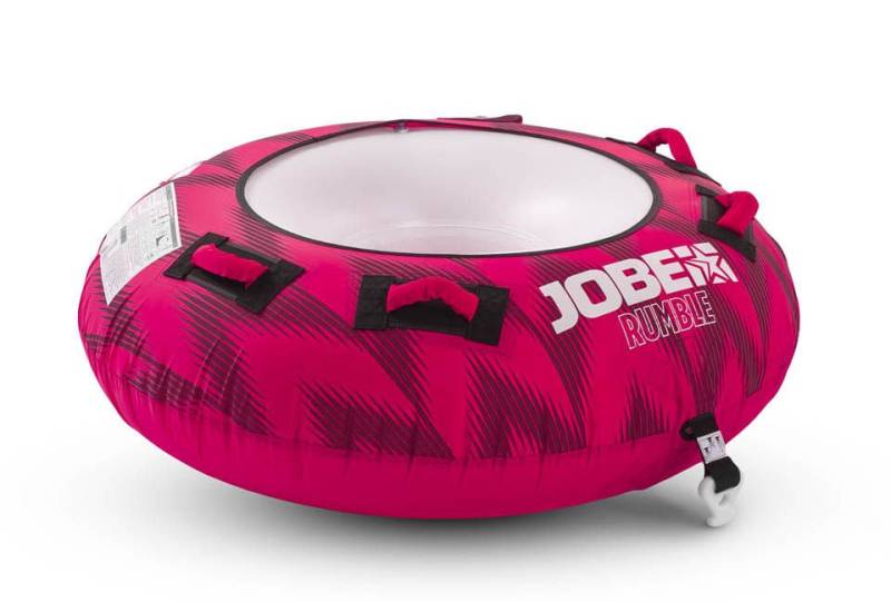 JOBE Rumble Towable Funtube Wasserreifen 1 Person Rosa von JOBE