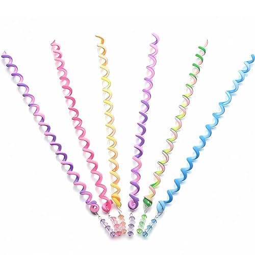 JOCXZI Haarschmuck mädchen - 12Pcs Bunte Haar Torsion Haarschmuck mit Strass Haar Accessoires, Bunte Haarsträhnen Kinder Haarschmuck Haar Styling DIY Party Geflochtene Haar, Mädchen Party Ankleiden von JOCXZI