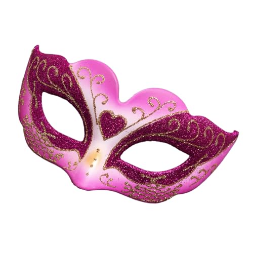 JOERBABU Elegante Halbgesichtsmaske, Augenmaske für Kinder, Mädchen, Vintage-Karneval, Venezianer-Augenmaske für Halloween-Partys von JOERBABU