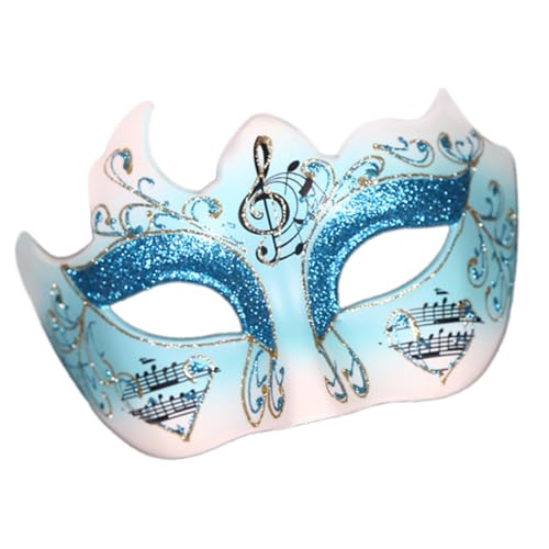 JOERBABU Elegante glitzernde Augenmaske für Damen, Karneval, Venezianer, halbes Gesicht für Maskerade, Party und Hochzeit, Event von JOERBABU