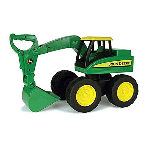 JOHN DEERE 35765M6 Spielzeugtraktor John Deere Big Scoop in grün, stabiler & robuster Kinderspielzeug Bagger aus Kunststoff für den Sandkasten, zum Spielen und Sammeln, ab 3 Jahre, Kinder Autos von JOHN DEERE