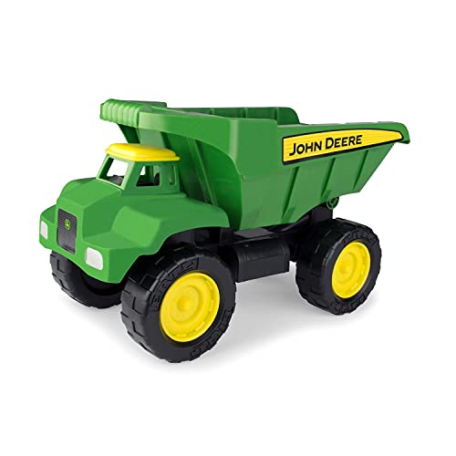 Kipplaster "John Deere Big Scoop" in Grün, Hochwertiges Kinderspielzeug aus Robustem Kunststoff für den Sandkasten, Sandkastenspielzeug, Kinderspielzeug, Geschenke für Kleinkinder ab 3 Jahren von JOHN DEERE