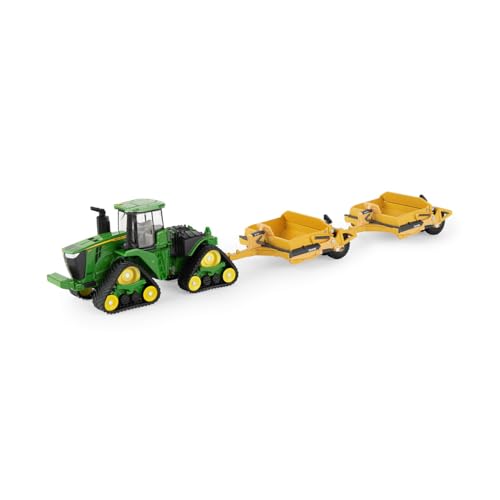 John Deere LP84498 1/64 9RX 590 mit 1812DC Scraper Spielzeug von JOHN DEERE