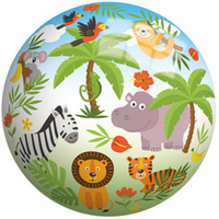 JOHN 50810 Jungle World Vinyl-Spielball, 23 cm von JOHN