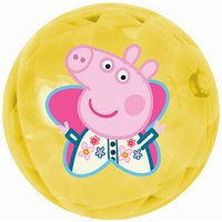 JOHN 52146 4"/100 mm Light Up Ball Peppa Pig, 12. St. Im Display, Sortiert, von JOHN