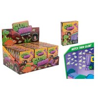 JOHNTOY 24478 Dino Glow in the Dark Set, Dino Sticker, 13-teilig von JOHNTOY