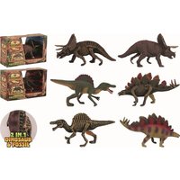 JOHNTOY 26861 Animal World 2-in-1-Dinosaurier, sortiert von JOHNTOY