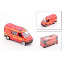 JOHNTOY 26984 Feuerwehr-Bus mit Licht und Geräusch von JOHNTOY