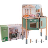 JOHNTOY 80103 Jouéco® - Holzküche mit Zubehör von JOHNTOY