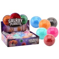 JOHNTOY100-24358 Galaxy-Glitterball, sortiert von JOHNTOY