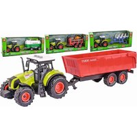 JOHNTOY26112 Junior Farming Traktor Spielset, sortiert von JOHNTOY