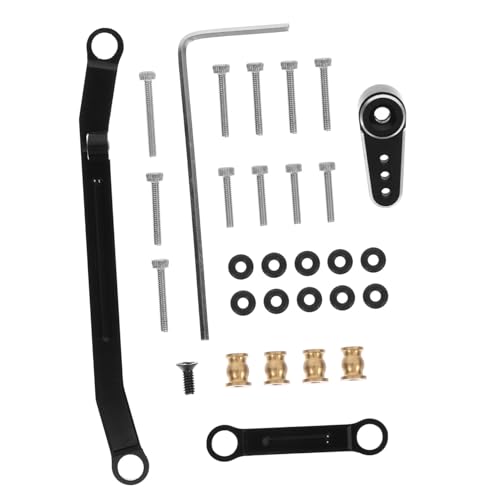 JOINPAYA Lenkung Links Stange für Rc Auto Metall Lenkung Stange Rc Auto Upgrade Zubehör Axial Scx24 Fit von JOINPAYA