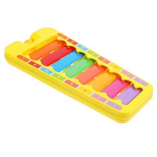 JOINPAYA Baby-musikinstrumente Musikinstrument Für Kinder 1 Set Buntes Xylophon Für 8 Ton Percussion Musikinstrument Zur Musikalischen Früherziehung Handgeschlagenes Glockenspiel Für Kleinkinder von JOINPAYA