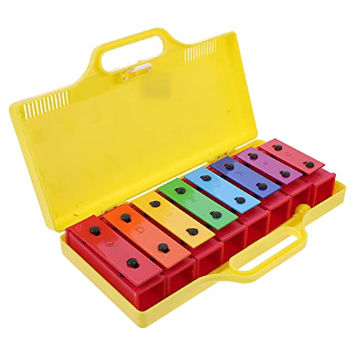 1stk Orff-oktave Musikalisches Klopfspielzeug Buntes Schlagzeug Musikspielzeug Für Aufschlussreiches Musikspielzeug Schlaginstrumente Musik Yellow Aluminium JOINPAYA von JOINPAYA