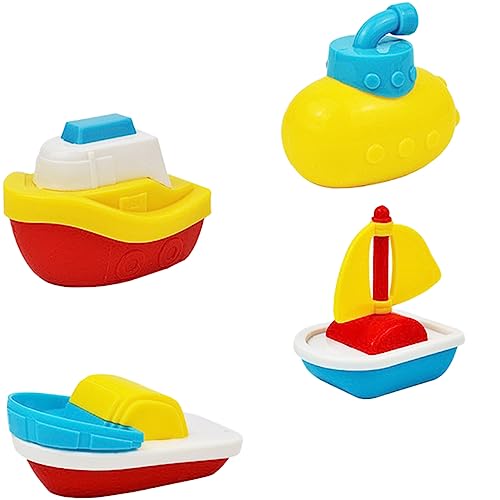 JOINPAYA Badespinner für Babys 4 Stück Schwimmendes Badewannen-wasserspielzeug für Jungen und Mädchen Duschspiel-Spielzeug Badespielzeug von JOINPAYA