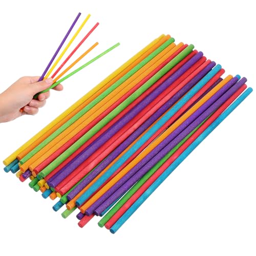 50 Stück Musik-Rhythmus-Sticks musikinstrumente musikspielzeug Holzstäbe Drumstick elektrisches Schlagzeug Rhythmusstöcke Holz Instrumentenstange zum Austausch hölzern JOINPAYA von JOINPAYA