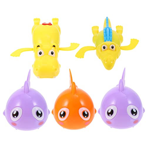 JOINPAYA Cartoon Wind Badespielzeug Badewanne Schwimmende Spielzeuge Für Kleinkinder Sicheres Baby Badespielzeug Set Zufällige Farbe von JOINPAYA