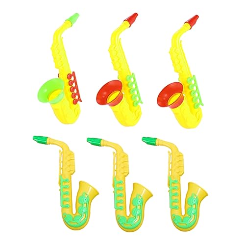 JOINPAYA 6St Saxophon Spielzeug pädagogisches Spielzeug Kinder Musikspielzeug lustiges Saxophonspielzeug Kinderlautsprecher kinderspielzeug Trompeten-Saxophon Prop-Trompete von JOINPAYA