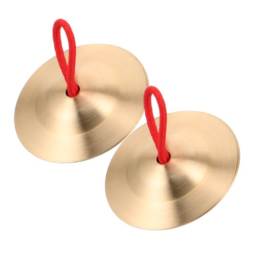 JOINPAYA 1 Paar Fingerbecken aus Bronze Wasserkocher aus Rattan Plüschfutter verdunkelnde Helme Party zubehör Kinderinstrumente Handbecken aus Kupfer Fingerbecken für Golden von JOINPAYA