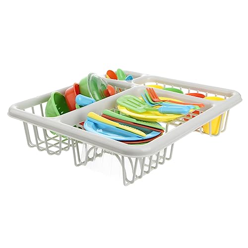 JOINPAYA 1 Satz 15 Stück Küchenset aus Kunststoff für Mädchen Spielzeugnahrung Kitchen Set for küchenspielzeug für kleines Küchenspielset Frühpädagogisches von JOINPAYA