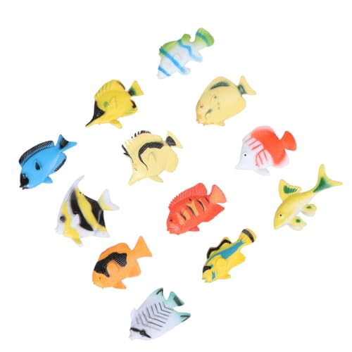 JOINPAYA 1 Satz 48 Stück tropisches Fischspielzeug realistische Tierfiguren Mini-Tiermodelle Miniatur meerestiere Tropische Fischfigur Fisch-Modell Spielzeug für Kinder kinderspielzeug von JOINPAYA