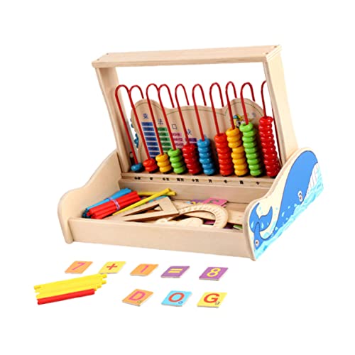 JOINPAYA 1 Satz Abakusständer Lernentwicklungsspielzeug Mathe Jungenspielzeug Perlen-Abakus-Spielzeug Abacus for Abacus Toy Mehrzweck-Abakus Abakus aus Holz hölzern Colorful von JOINPAYA