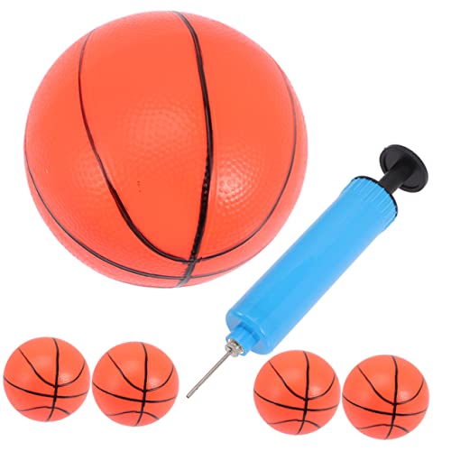 JOINPAYA 1 Satz Aufblasbarer Basketball Basketballkorb Für Kinder Strandspielzeug Für Kinder Basketballdekorationen Für Partys Basketballmannschaftsgeschenke Aufblasbarer Wasserball PVC von JOINPAYA