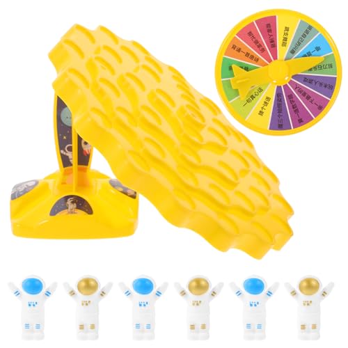 JOINPAYA 1 Satz Balance-Brettspiel interaktives Interactive Toys feinmotorik entwicklung Stapelblöcke balancieren Astronautenspielzeug für pp Yellow von JOINPAYA