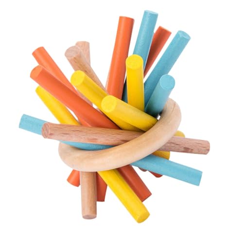 JOINPAYA 1 Satz Balance-Stick- Pädagogisches holzspielzeug puzzlekleber Holzstäbchen-Zählspielzeug Buntes Holzstäbchenspielzeug für hölzern von JOINPAYA