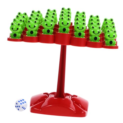 JOINPAYA 1 Satz Balancierspiel Frosch Brettspiel Balancebaum Für 2 Spieler Frösche Balancieren Baumspielzeug Balance-Block-Spielzeug Für Kinder Eltern-Kind-Spiel Interaktiver Bilanzbaum Abs von JOINPAYA