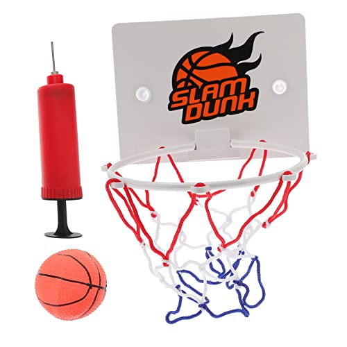 JOINPAYA Basketballkorb Saugnapf Mini Basketballnetz Indoor Basketballkorb Set von JOINPAYA