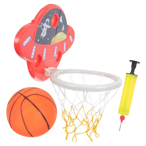 JOINPAYA 1 Satz Basketballständer Kinderbälle Wandbasketballbrett Basketballrahmen in Raketenform Indoor-basketballrahmen Indoor-basketballkörbe Basketballrahmen Für Jungen Hdpe von JOINPAYA