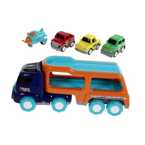 JOINPAYA 1 Satz Baufahrzeug Spielzeug Auto Spielzeug Rückzugwagen Bauwagen Kinder entwicklung kindliche entwicklung rutschendes Autospielzeug Spielzeugauto zum Zurückziehen Plastik Blue von JOINPAYA