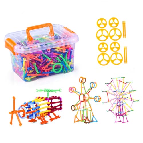 JOINPAYA 1 Satz Bausteine ​​zusammenbauen Spielzeug Dartscheibe Kinder Puzzlematte Pädagogisches Bauingenieurwesen Bausteine ​​Bars Puzzle Für Kinder von JOINPAYA