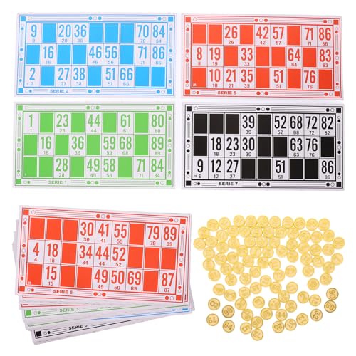 JOINPAYA 1 Satz Bingo Spiele Schachbrett Party-schachspiel Schachspielspielzeug Party Lustiges Spiel Brettspiel Versorgung Figurenspiel Logisches Schachspiel- Partyspiel Holz von JOINPAYA