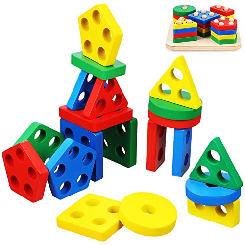 JOINPAYA 1 Satz Blöcke Holzpuzzles Für Kleinkinder Passende Puzzlespielzeuge Spielzeuge. Puzzles Spielset Zum Sortieren Von Puzzles Puzzles Aus Holz Hölzern von JOINPAYA