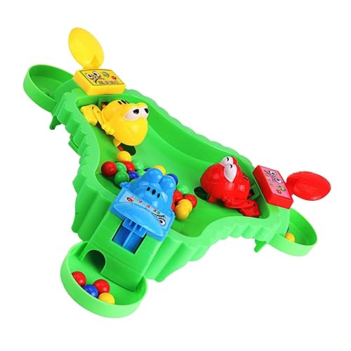 JOINPAYA 1 Satz Bohnen Gmae Essen Frösche Fressen Spielzeug Frösche Fressen Perlen Füttern Von Lernspielzeug Lustiges Froschspielzeug Frösche Für Kinder Froschfütterung Lustiges Spiel von JOINPAYA