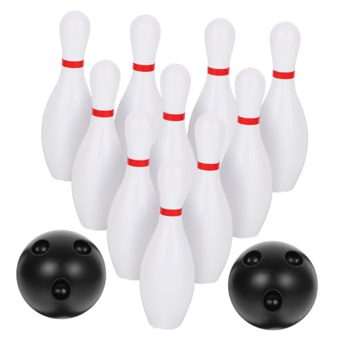 JOINPAYA 1 Satz Bowling-Spielzeugset Indoor-Spiele für Kegeln Outdoor- für kleinkindspielzeug Indoor- für Kleinkinder bowlen Plastikspielzeug von JOINPAYA