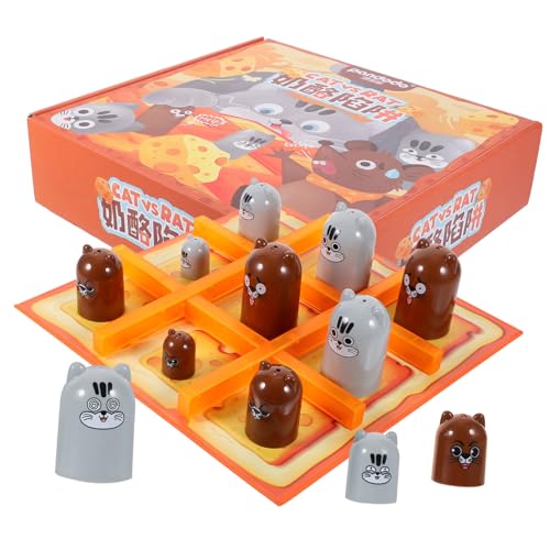 JOINPAYA 1 Satz Brettspiele Reise-brettspiel Fressspiel Nistbecher Für Babys -zehenspiel Sandstapelbecher Tick Karte Gobbler-brettspiel Stapelspiel Tassen Stapeln Yellow Gummi von JOINPAYA