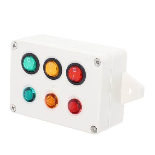 JOINPAYA 1 Satz Busy-Board-Zubehör LED-Leuchtspielzeug Reisen beschäftigt Bord Pädagogisches Spielzeug Lernspielzeug für Kinder Besetztes Board-LED-Licht geschäftiges Licht Abs Weiß von JOINPAYA