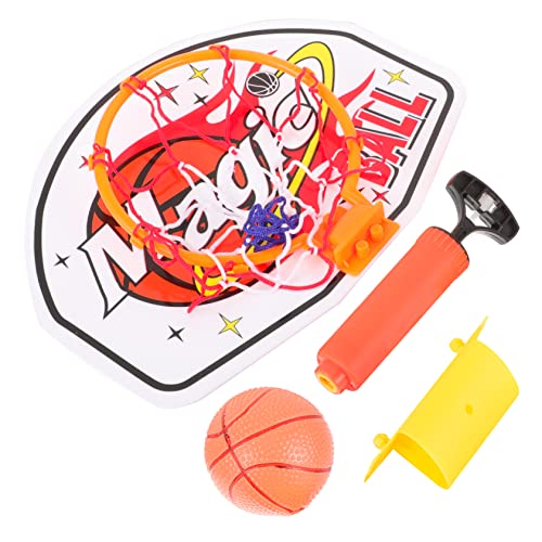 JOINPAYA 1 Satz Cartoon Wand-Basketball-Spielzeug Hängender Basketballständer Cartoon-Basketball-Rahmen Mini-Spielzeug Basketbälle Im Freien Outdoor-Spielzeug Für Jungen Plastik von JOINPAYA