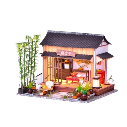 JOINPAYA 1 Satz DIY Chinesischer Innenhof Miniatur-Zubehör Miniaturmöbel Feenhaftes Spielzeug DIY Schmuck die chinesen Spielzeug für Kinder Gartenmodell selber Bauen DIY-Verzierung Papier von JOINPAYA